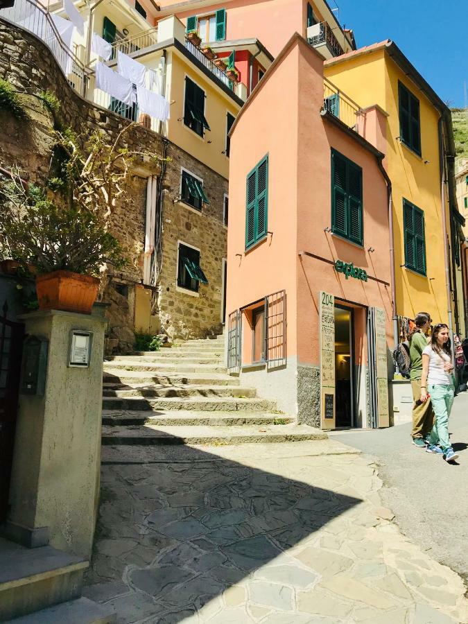 Willy'S Apartment Manarola Bagian luar foto