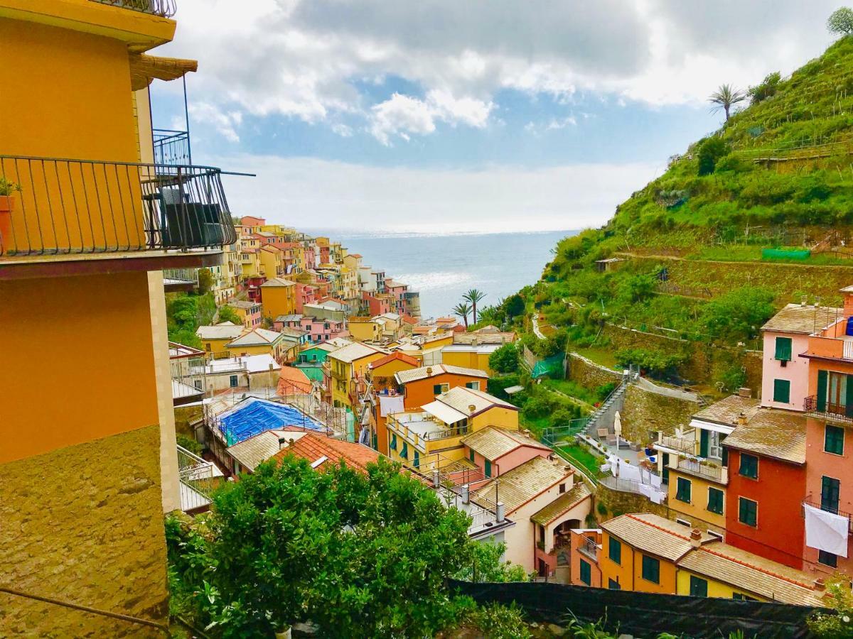 Willy'S Apartment Manarola Bagian luar foto